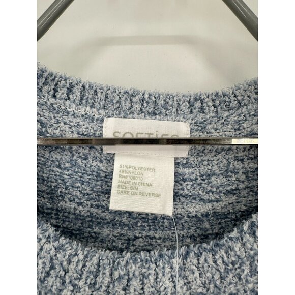 Softies Marshmallow Crew Neck Lounger Pajama Gown sz S/M Spring Lake - Picture 2 of 6